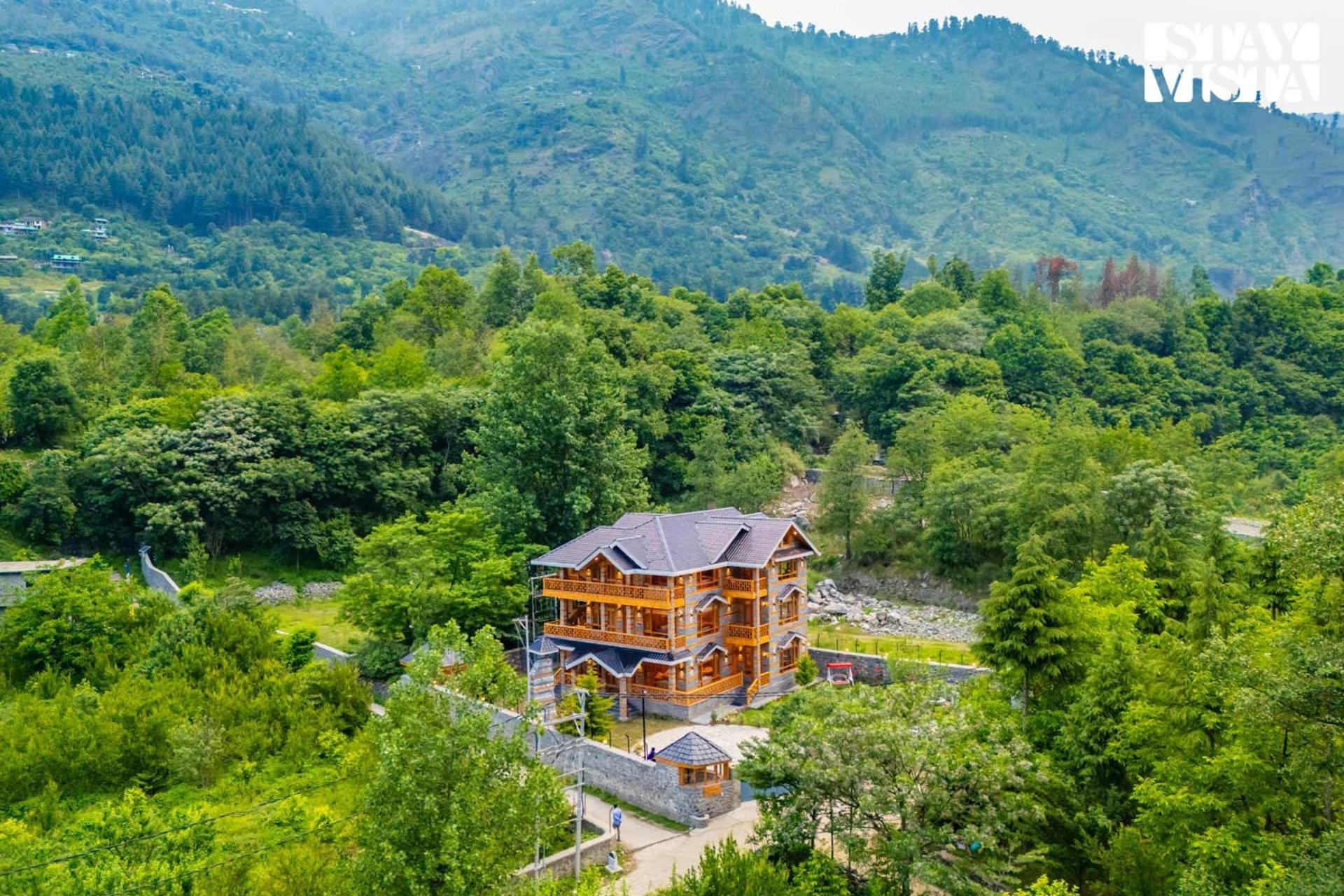 Stayvista At Amritalaya With Bonfire & Lawn Manali  Exterior photo